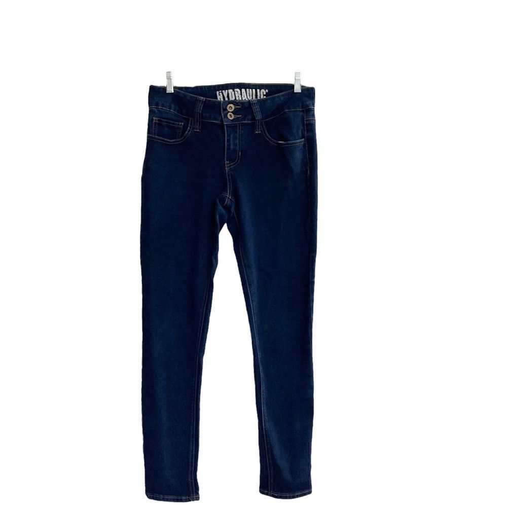 HYDRAULIC Women’sDark Wash Skinny Jeans, Size 11/12